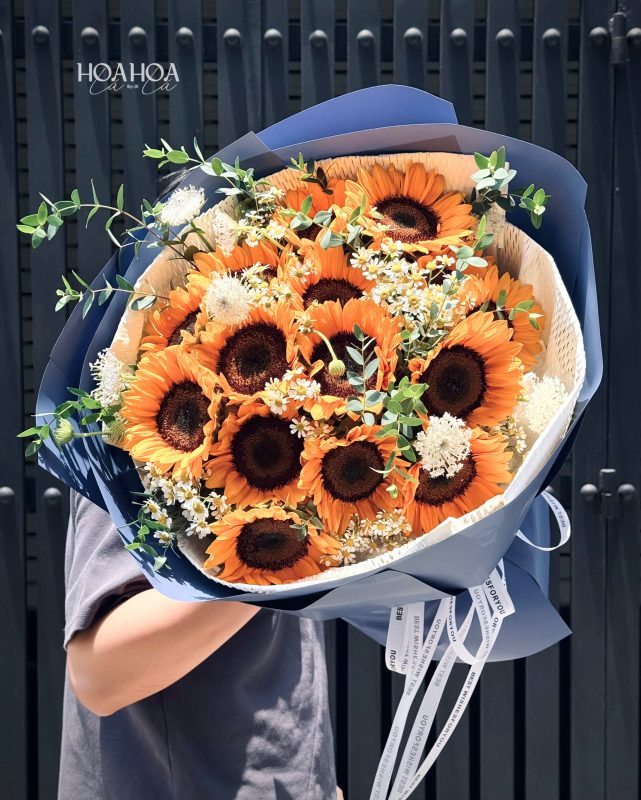 Little Sun With You – Bó Hoa Hướng Dương Giao Nhanh Giá Tốt | Hoa Hoa Lá Lá