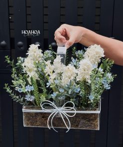 Ivory Bloom – Giỏ Hoa Dạ Lan Hương Tặng Người Yêu | Hoa Hoa Lá Lá