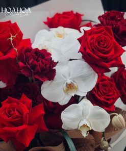 A Love Written in Velvet - Bó Hoa Hồng Nhung Mix Lan Hồ Điệp | Hoa Hoa Lá Lá 6 z7989997407210 16656d003c15b0137916b11e9d49973c